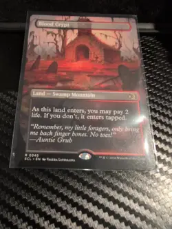 Blood Crypt (Borderless) Lorwyn Eclipsed Regular - Image 1