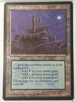 Castle Sengir - Homelands - Magic the Gathering MTG Nice! - Image 1