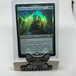 Mutagen Man, Living Ooze TMT 124 Foil R NM Magic the Gathering MTG - Image 1