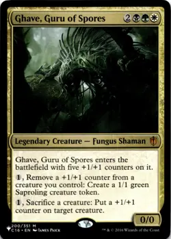 MTG Ghave, Guru of Spores The List Reprints NM M Magic - Image 1