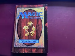 Magic The Gathering FIFTH EDITION GUIDE MTG - Image 1