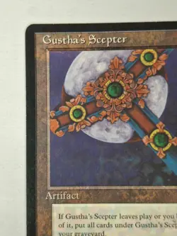 x1 Gustha's Scepter x1 MTG Alliances Magic The LP BB - Image 2