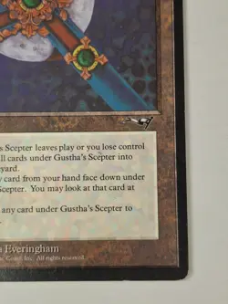 x1 Gustha's Scepter x1 MTG Alliances Magic The LP BB - Image 4