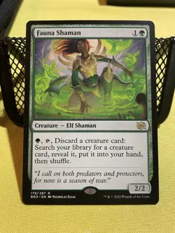 Wizards of the Coast Fauna Shaman The Brothers' War Rare Green 179/287 Regular - Image 1