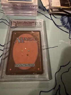 MTG Lord of Atlantis Beta Beckett 8.5 1993 Magic The Gathering English - Image 2