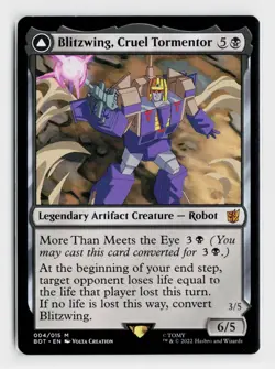 MTG Blitzwing, Cruel Tormentor // Blitzwing, Adaptive Assailant - Transformers - Image 1