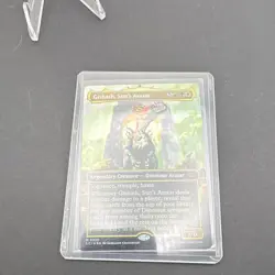 Magic: The Gathering Gishath Sun's Avatar Mythic Borderless Foil Creature LCI 0… - Image 3