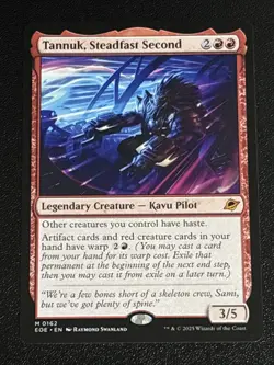 MTG Edge of Eternities Tannuk, Steadfast Second 0162 NM Mythic - Image 1