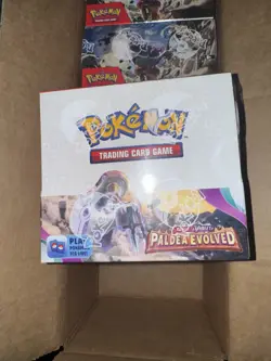 Factory SEALED Booster Box Pokemon TCG Scarlet & Violet Paldea Evolved 36 packs - Image 1