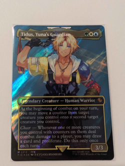 Tidus, Yuna's Guardian Borderless Surge Foil - NM - English - FINAL FANTASY - Image 1