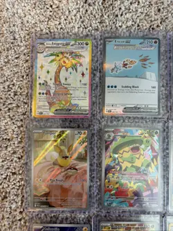 LOT OF 20 POKEMON CARDS SLEEVED, AND TOP LOADED EX,V,IR,FULL ART RANDOM CARDS￼￼ - Image 2