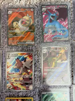 LOT OF 20 POKEMON CARDS SLEEVED, AND TOP LOADED EX,V,IR,FULL ART RANDOM CARDS￼￼ - Image 4