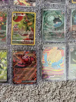 LOT OF 20 POKEMON CARDS SLEEVED, AND TOP LOADED EX,V,IR,FULL ART RANDOM CARDS￼￼ - Image 5
