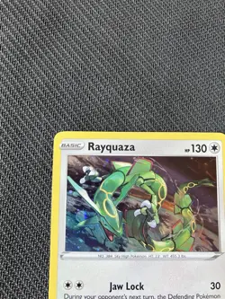 Pokemon TCG Rayquaza Black Star Promo Holo Card SWSH029 - Image 5