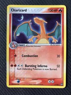 Pokemon TCG Charizard EX Power Keepers 6 Holo Holo Rare - Image 1