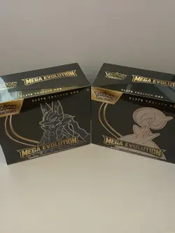 Pokemon Mega Evolution Elite Trainer Box ETB Set of 2 Sealed Gardevoir & Lucario - Image 2
