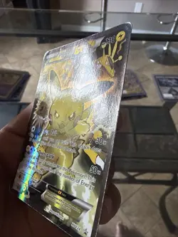 Pokemon TCG Pikachu EX XY124 Black Star Promo 2016 Hp Condition - Image 3