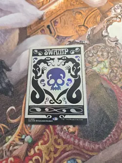 Swamp 0890 Foil MTG Secret Lair - Pack Fresh - - Image 1