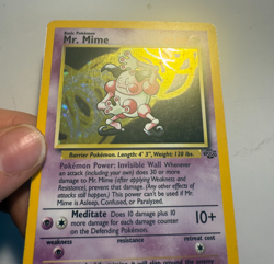 Mr. Mime Holo 06/64 Jungle 1999 Rare LP Pokemon TCG - Image 2