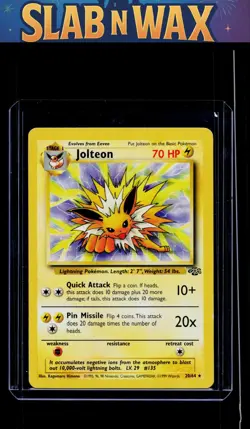 Pokemon tcg Jungle Jolteon (20) #20/64 - Image 1
