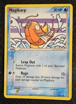 Pokemon Magikarp 64/107 Non Holo EX Deoxys LP - Image 1