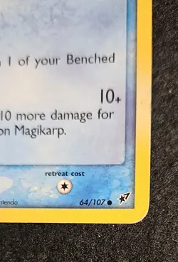 Pokemon Magikarp 64/107 Non Holo EX Deoxys LP - Image 5