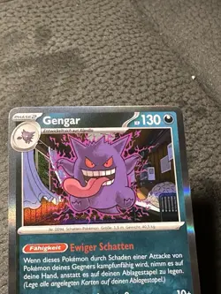 Gengar POR 050/088 Holo – Optimale Ordnung – Pokemon Karte Deutsch NM - Image 2
