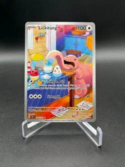 Lickitung 180/162SV05: Temporal Forces Holo Illustration Rare Pokemon TCG - Image 3