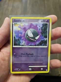 Gastly 82/130 Pokemon Diamond and Pearl Reverse Holo - Image 1