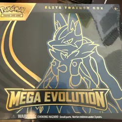 NIB Pokemon TCG: Mega Evolution ETB (Elite Trainer Box) Lucario - Image 1