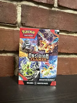 Obsidian Flames Booster Bundle 6 Packs Scarlet & Violet Pokemon TCG *SEALED/NEW* - Image 1