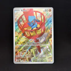 2025 Riolu 010 Pokemon Mega Evolution Elite Trainer Box Promo Near Mint - Image 1