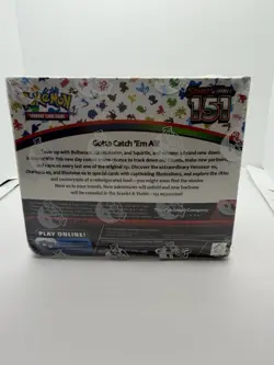 Pokemon Scarlet & Violet 151 Booster Box English 2023 Mew TCG Sealed - Image 2