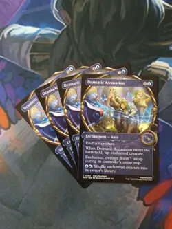 Dramatic Accusation x 4 - Showcase | 7% Off 2+ | Karlov Manor | NM | MTG - Image 1