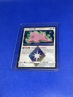 Pokemon Ditto Prism Star 154/214 Lost Thunder NM - Image 1