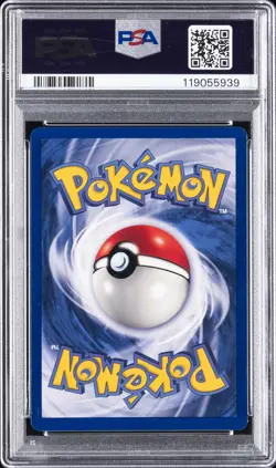 1999 POKEMON GAME 1ST ED-RED CHEEKS #58 PIKACHU PSA 8 - Image 2