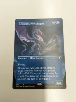 Ancient Silver Dragon (Borderless) Commander Legends - Image 1
