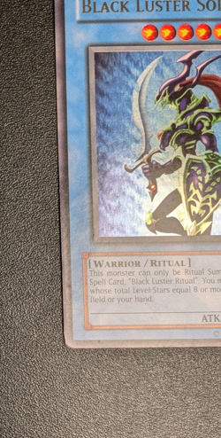 Black Luster Soldier SYE-024 Ultra Rare Unlimited LP - Image 3