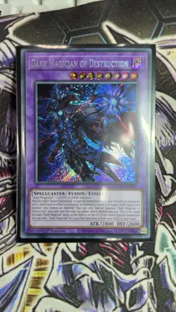 Dark Magician Of Destruction - Secret Rare - MZMU-EN011 - 1st Ed- Yu-Gi-Oh! TCG - Image 2