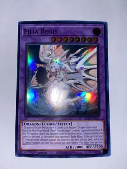 Yu-Gi-Oh! Filia Regis ALIN-EN037 Alliance Insight 1st Edition Super Rare Foil NM - Image 1