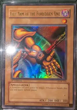 Yu-Gi-Oh! Exodia the Forbidden One Full Set LOB-120-124 Some 1st M/NM US English - Image 3