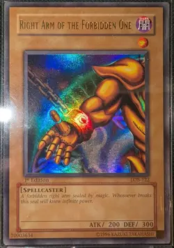 Yu-Gi-Oh! Exodia the Forbidden One Full Set LOB-120-124 Some 1st M/NM US English - Image 5