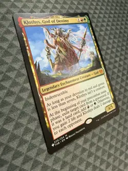 MTG Klothys, God of Destiny #220/254 Mythic *The List Reprints (LIST) - Image 2
