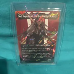 Sephiroth, Fabled SOLDIER (Borderless) (Surge Foil) Final Fantasy Foil - Image 3