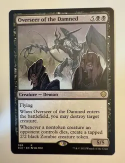Overseer of the Damned #98 (NM) Starter Commander SCD Magic MTG - Image 1