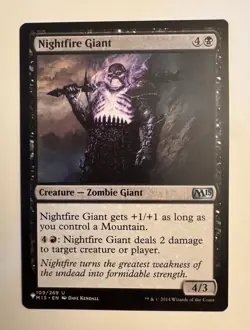 Nightfire Giant - The List Reprints - Mystery Booster 2 - MTG - Image 1
