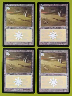 Plains (332) x4 Mercadian Masques 4x Playset Magic the Gathering MTG - Image 1