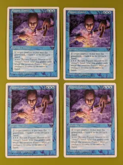 Puppet Master x4 Chronicles 4x Playset Magic the Gathering MTG - Image 1