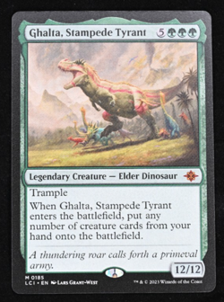 Ghalta, Stampede Tyrant The Lost Caverns of Ixalan Regular LP x1 - Image 1
