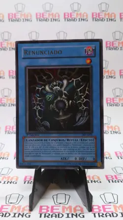 YU-GI-OH!! BIP-S001 Renounced (Relinquished) SPANISH Ultra Rare 1st Edition NM - Image 1